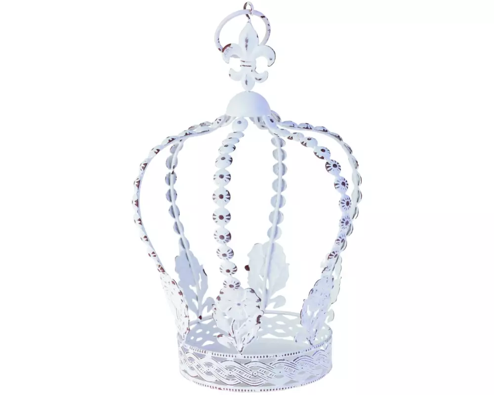 Opiflor Aufsteller Krone Juli Weiss