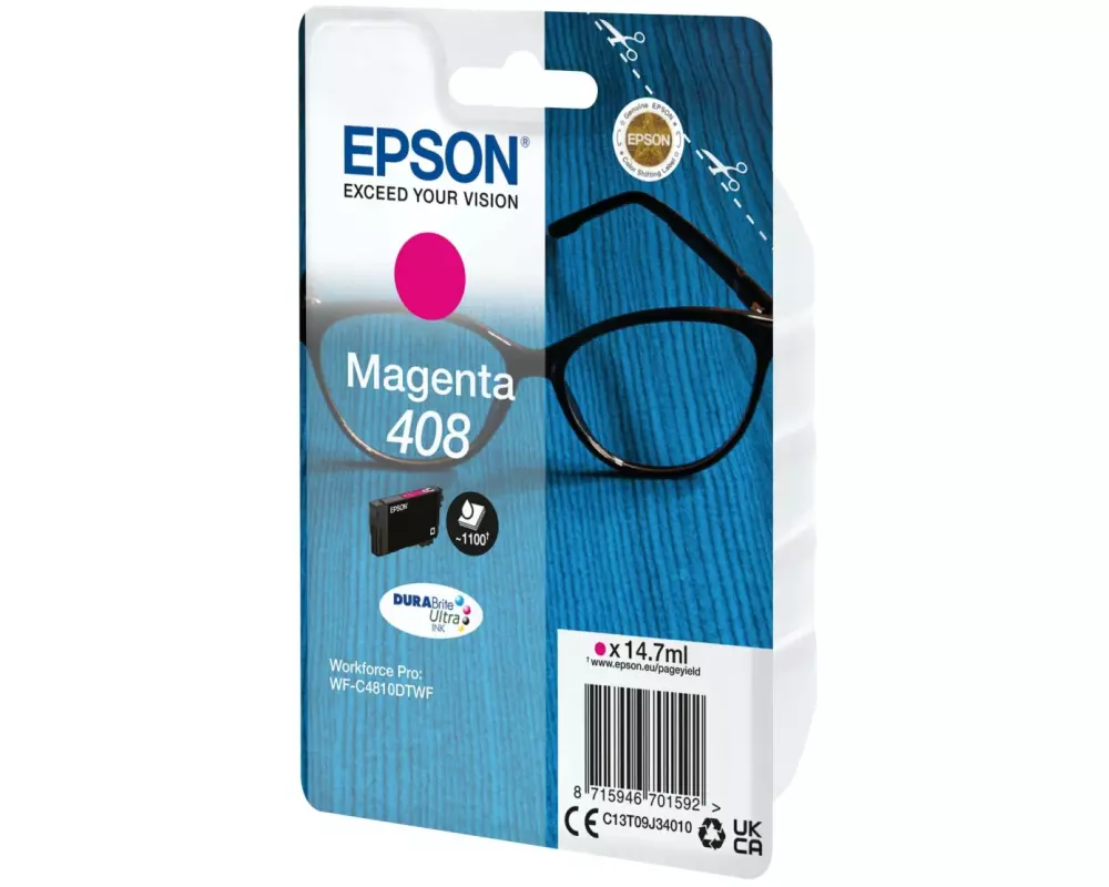 Epson Tinte 408 / C13T09J34010 Magenta