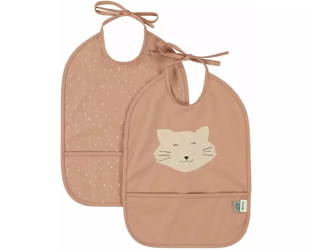 Trixie Lätzchen Wasserabweisend 2er-Pack Katze 36 x 27 cm