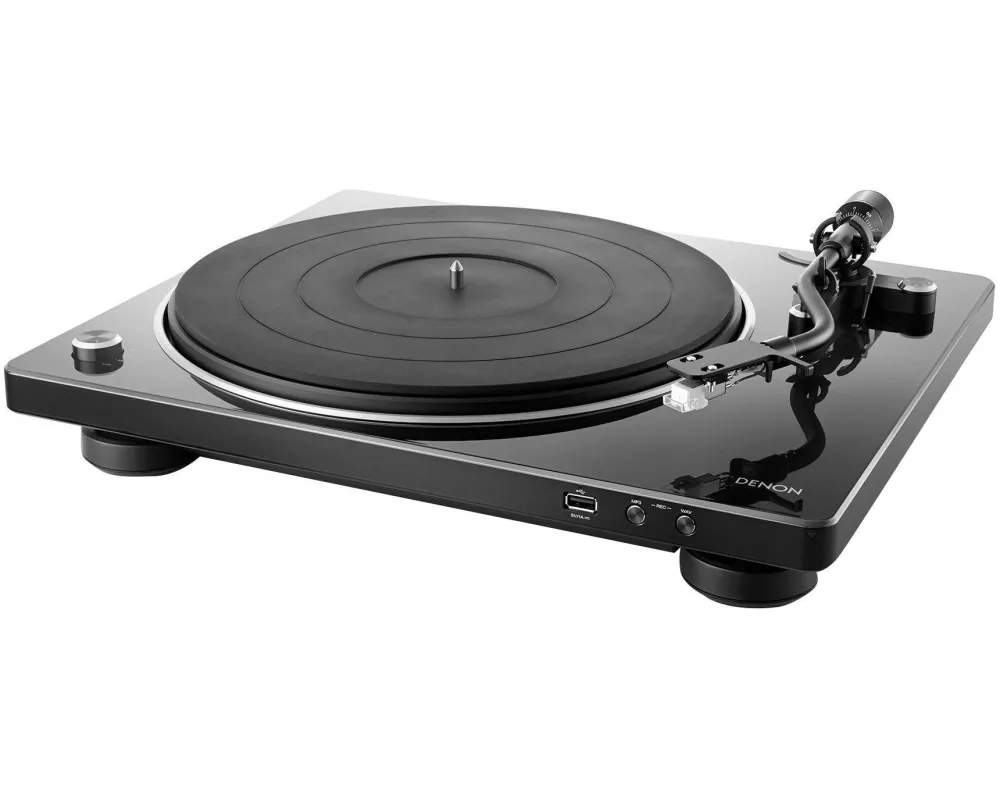 Denon Plattenspieler DP-450USB Schwarz