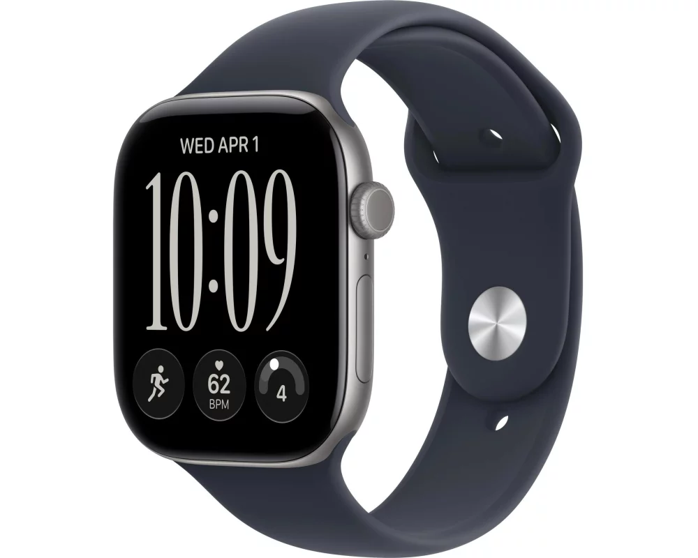 Apple Watch S12 46 mm GPS Grey Aluminium, Blue Sportband S/M