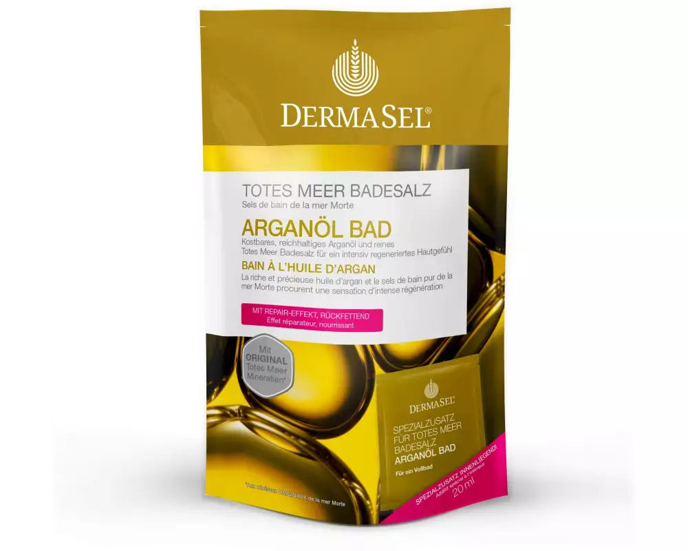 DermaSel Badesalz  Arganöl Bad 400 g