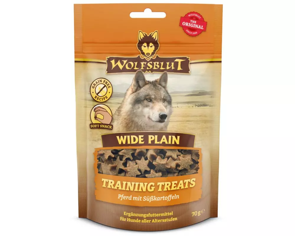 Wolfsblut Canine Training Treats Wide Plain 70 g