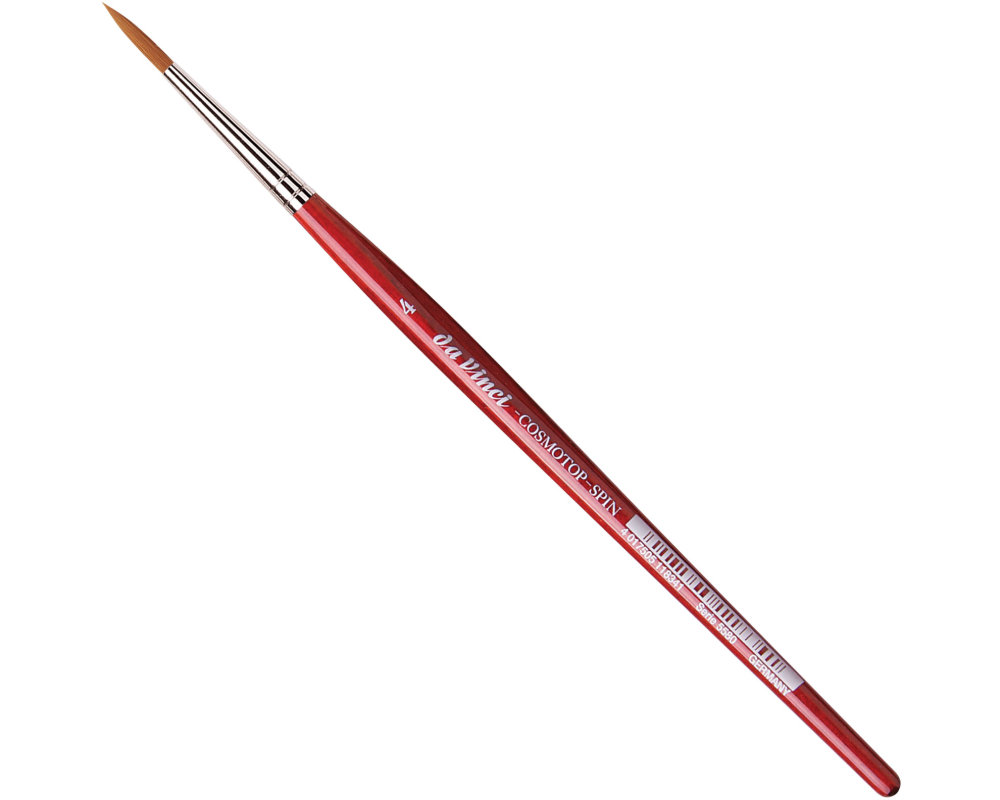 DA VINCI Rundpinsel Cosmotop Spin VA-5580_4 Grösse 4, Synthetik