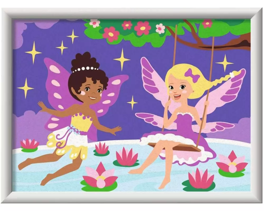 Ravensburger Malen nach Zahlen CreArt Adorable Fairy Friends