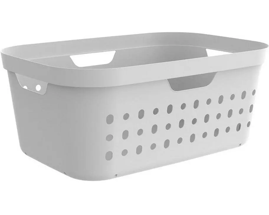 Rotho Wäschekorb Jona 39 l, Weiss