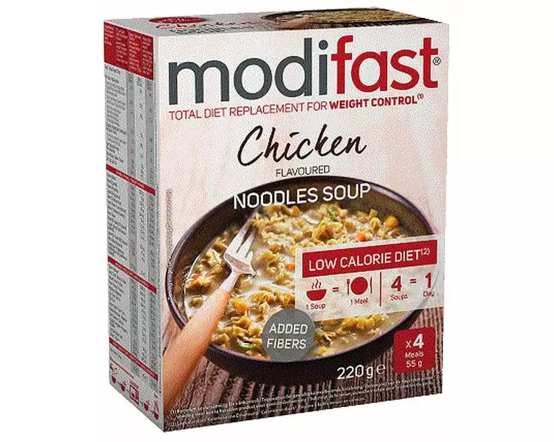 Modifast Chicken Nudelsuppe 4 x 55 g