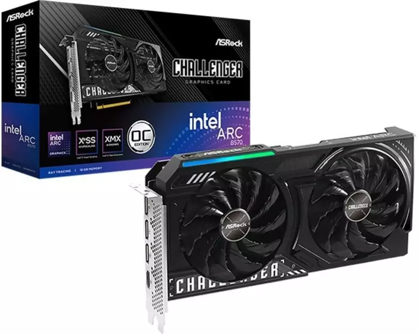 ASRock Grafikkarte Intel Arc B570 Challenger 10 GB OC