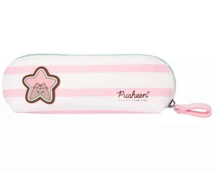 TH Etui Pusheen Weiss/Rosa