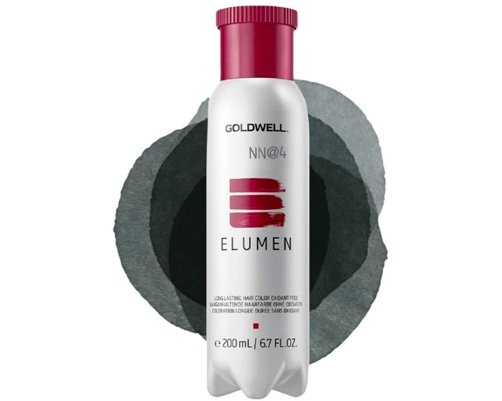 GOLDWELL Haartönung Elumen NN@4 Dunkelbraun 200 ml