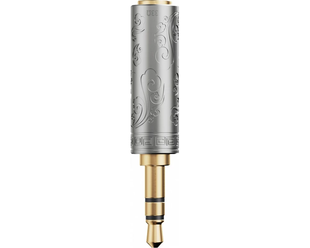 FiiO IMP-3.5GS 33 Ω 3.5 mm Buchse/Stecker Silber