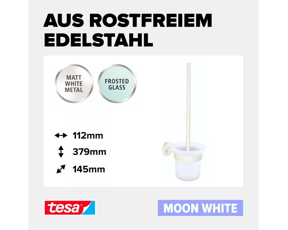 tesa MOON Weiss