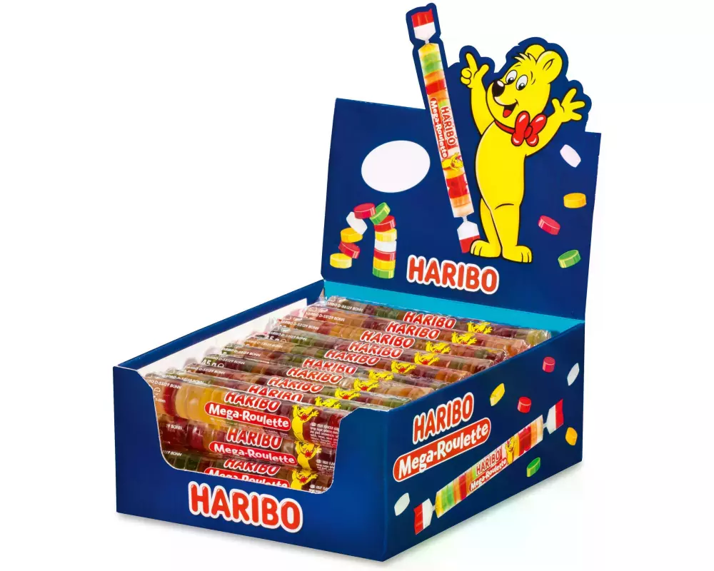 Haribo Bonbons & Gummibären Mega-Roulette 40 x 45 g