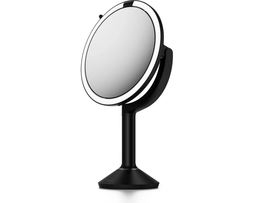Simplehuman Kosmetikspiegel mit Sensor Trio 25 cm, Schwarz