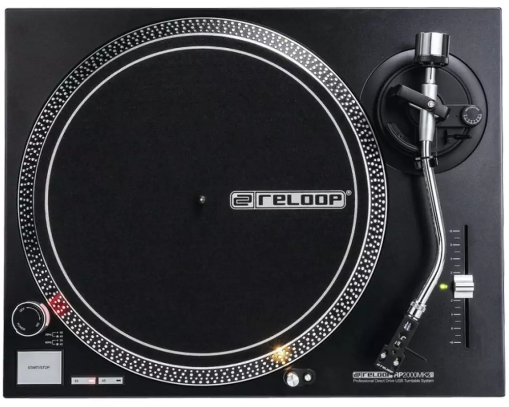 Reloop Plattenspieler RP-2000 USB MK2 Schwarz