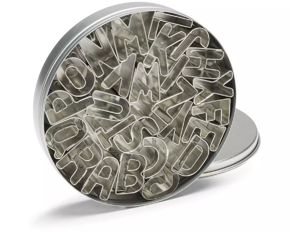 Patisse Guetzli-Ausstecher Buchstaben, 26-teilig