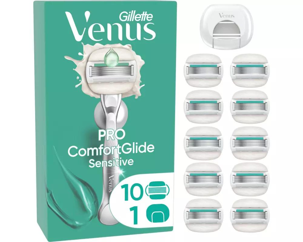 Gillette Venus Pro Comfortglide Sensitive 10 Stück