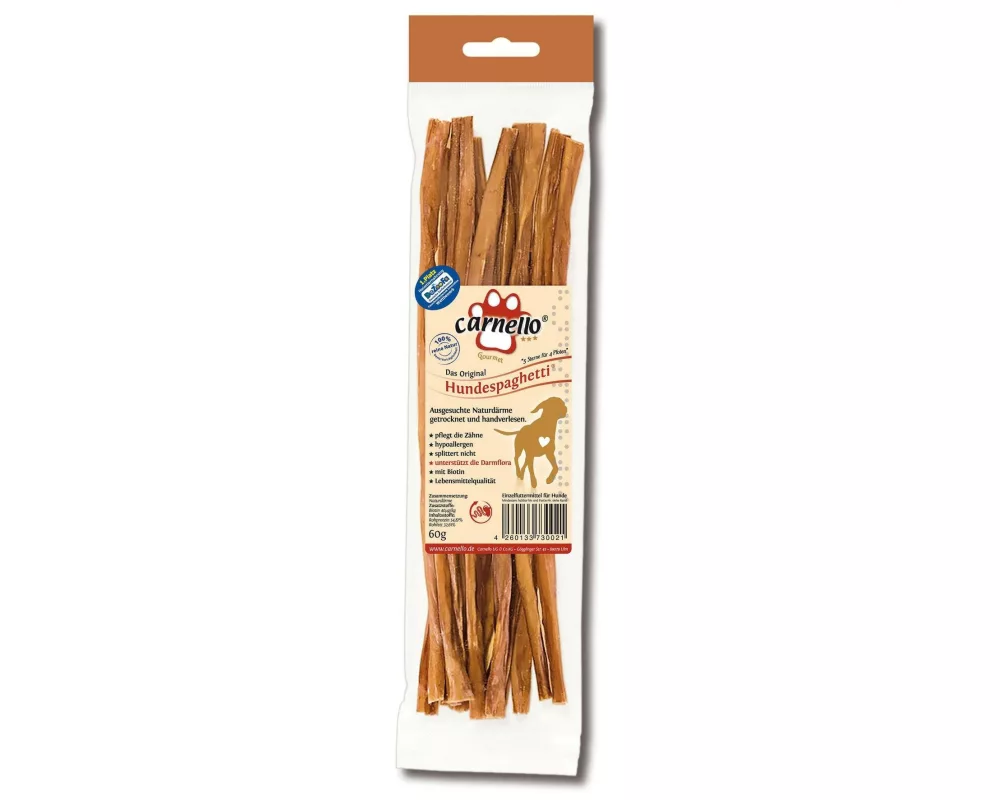 Carnello Kausnack Hundespaghetti 24 cm, 60 g