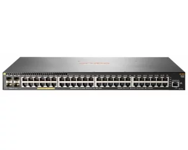 HPE Aruba 2930F Switch, 48G, 4 SFP+ Ports, PoE+, Layer 3, VSF Stacking, RIP Routing, Access OSPF, ACLs, QoS
