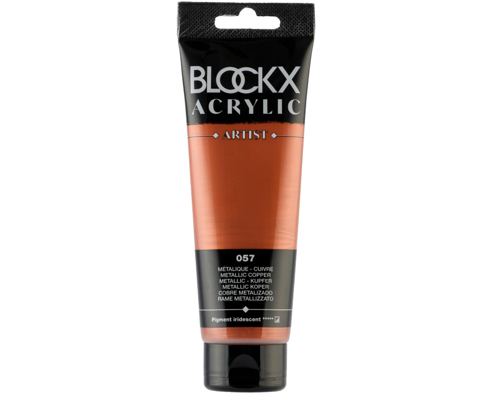 BLOCKX Acrylfarbe 120ml 60057BXC metallic-kupfer