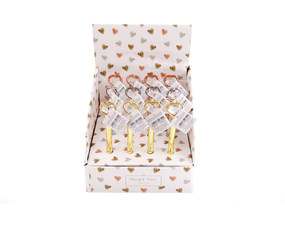 ROOST Kugelschreiber ST7220 Herz 14cm