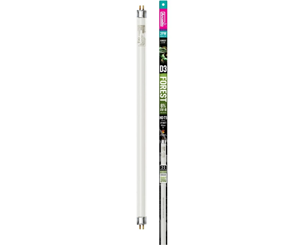 Arcadia Terrarienlampe D3 Reptile T5 6% UVB 86.5 cm, 39 Watt