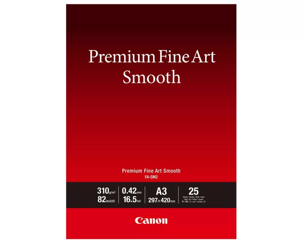 Canon FA-SM2 A3 25Sheets Premium Fine Art Smooth Paper