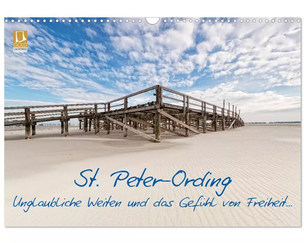 St. Peter-Ording (Wandkalender 2026 DIN A3 quer), CALVENDO Monatskalender
