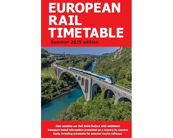 European Rail Timetable Summer 2025