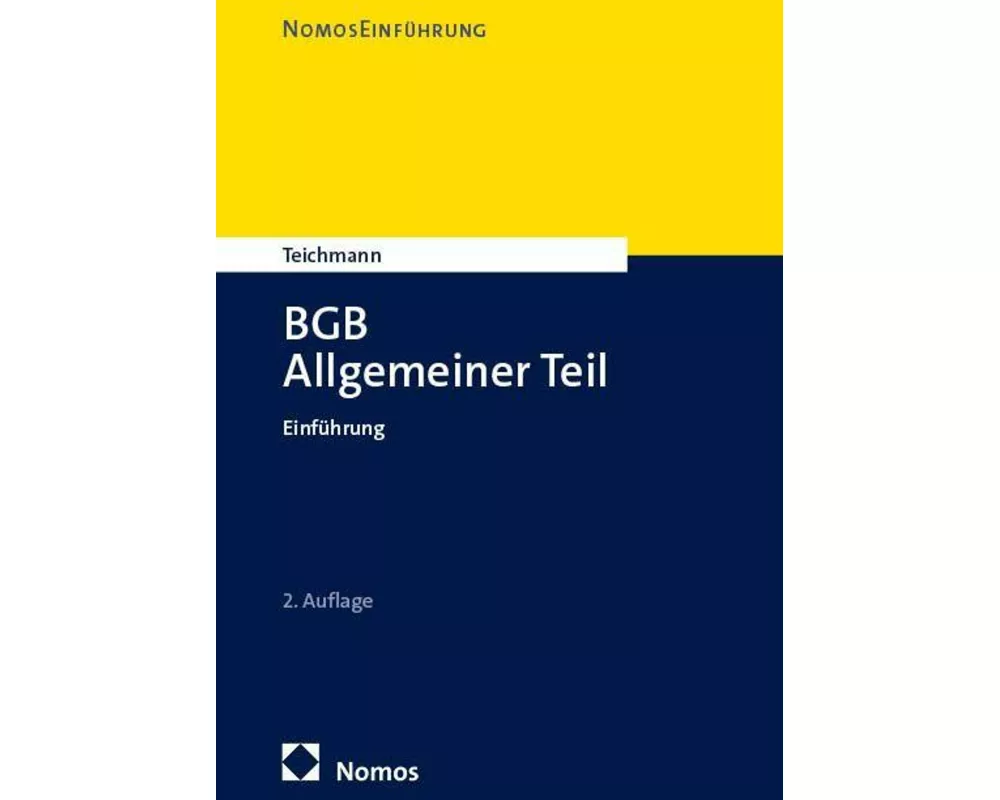 BGB Allgemeiner Teil