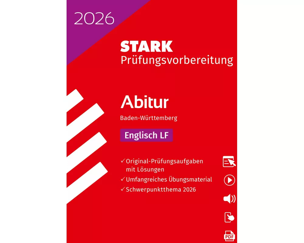 STARK Englisch LF - Abitur 2026 BW - Prüfungsvorbereitung