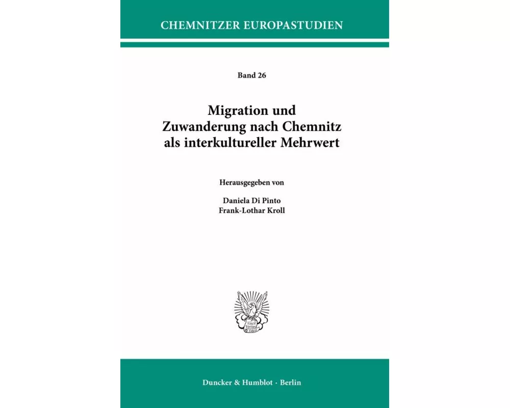 Migration und Zuwanderung nach Chemnitz als interkultureller Mehrwert