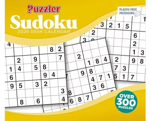 Sudoku Puzzler Box Calendar 2026