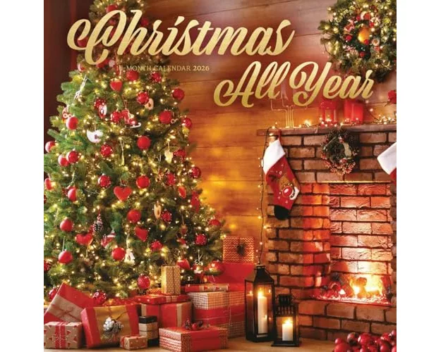 Christmas All Year Square Wall Sunday St