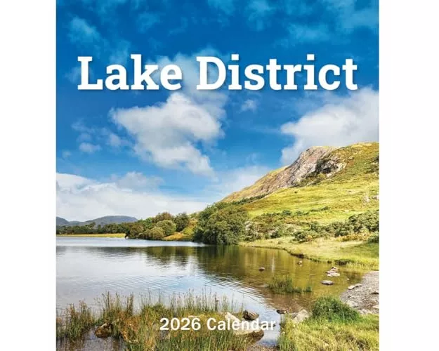Lake District Mini Easel Desk Calendar 2