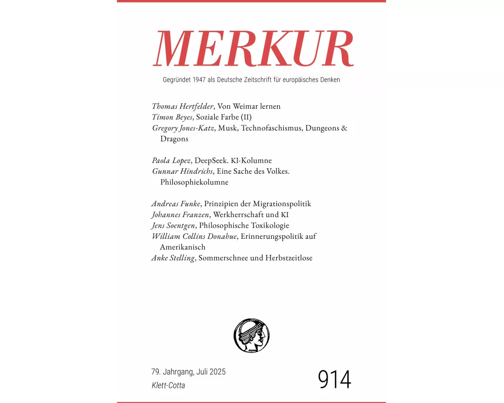MERKUR 7/2025, Jg.79
