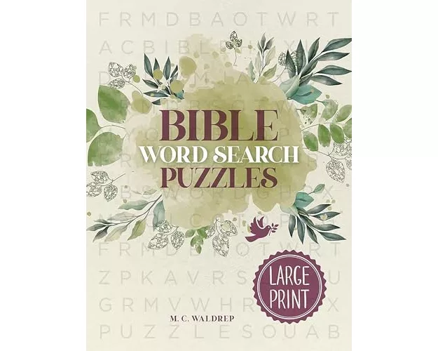 Bible Word Search Puzzles (Large Print)