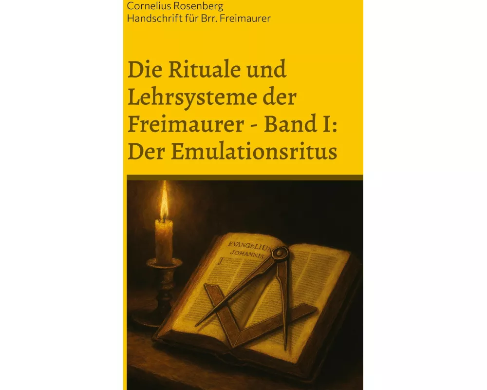 Die Rituale und Lehrsysteme der Freimaurer Band 1: Der Emulationsritus