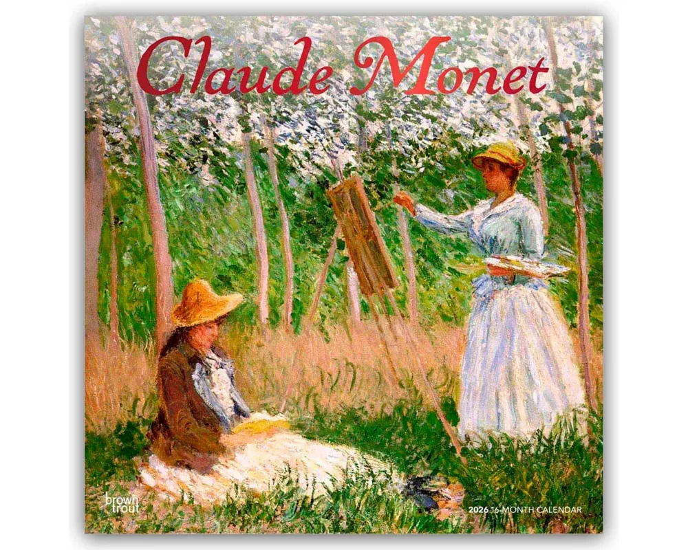 Claude Monet 2026 - 16-Monatskalender