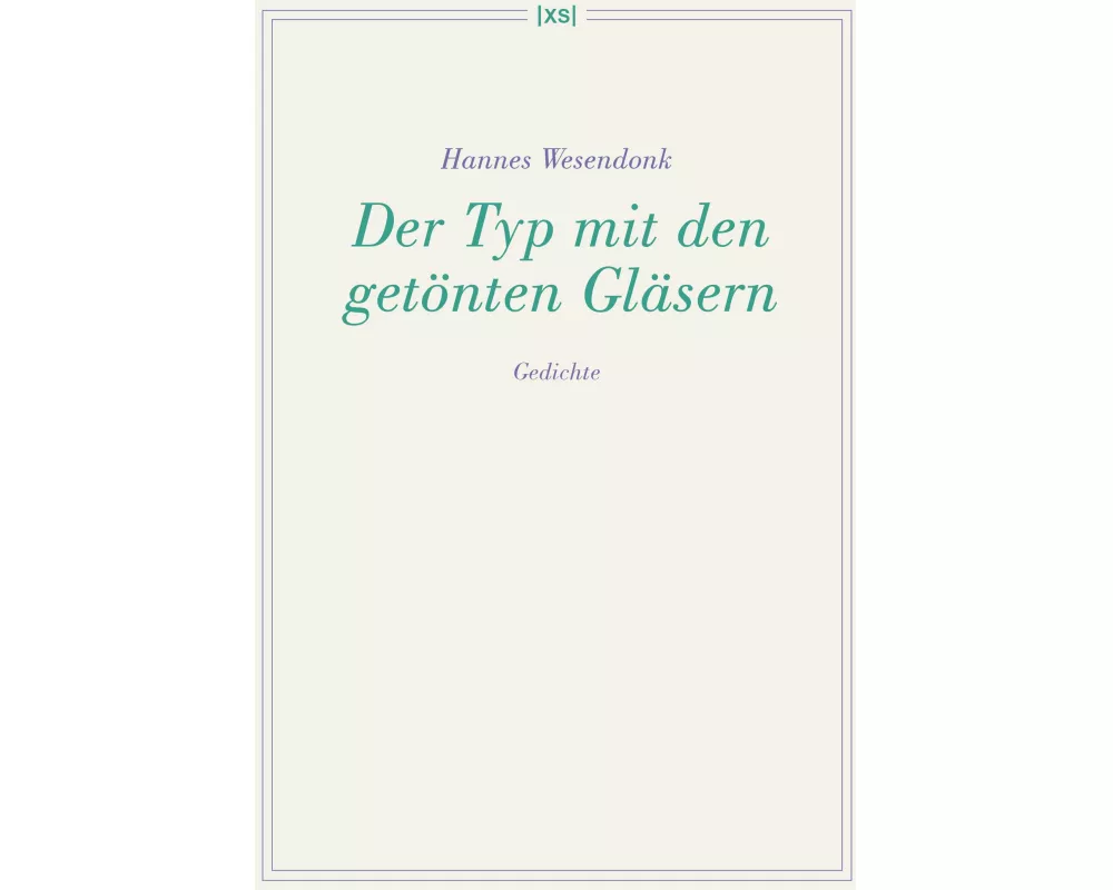 Der Typ mit den getönten Gläsern