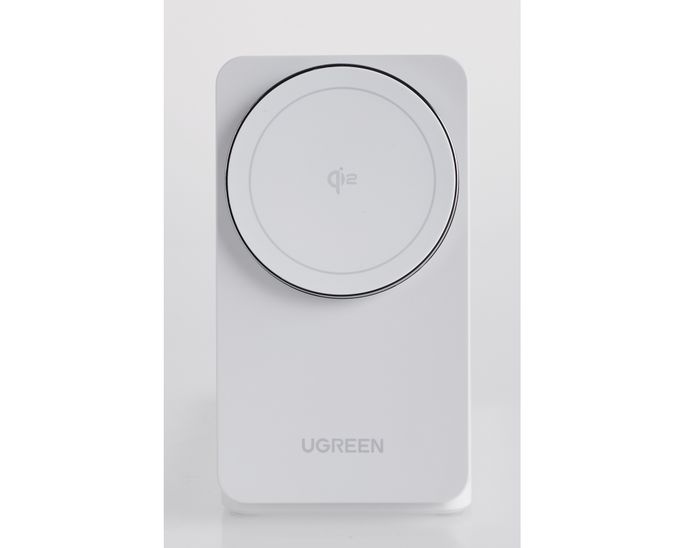 UGREEN Wireless Charger 2in1,20W,Qi2 45057 iPhone,AirPods,White