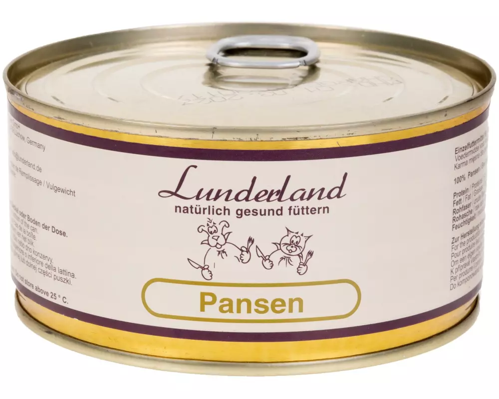 Lunderland Nassfutter Pansen, 300 g