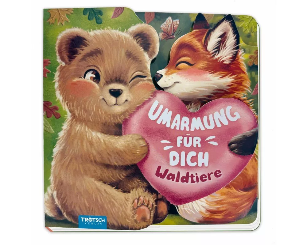 TRÖTSCH - Klappenbuch Umarmung für dich Waldtiere| Ab 2 Jahren