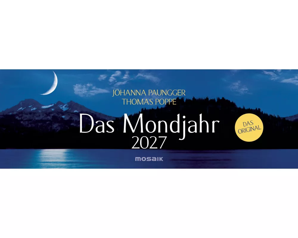 Das Mondjahr 2027 - Wochenkalender