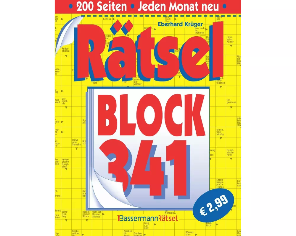 Rätselblock 341 (5 Exemplare à 2,99 €)