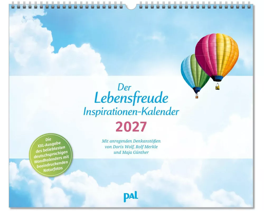Der Lebensfreude-Inspirationen-Kalender 2027