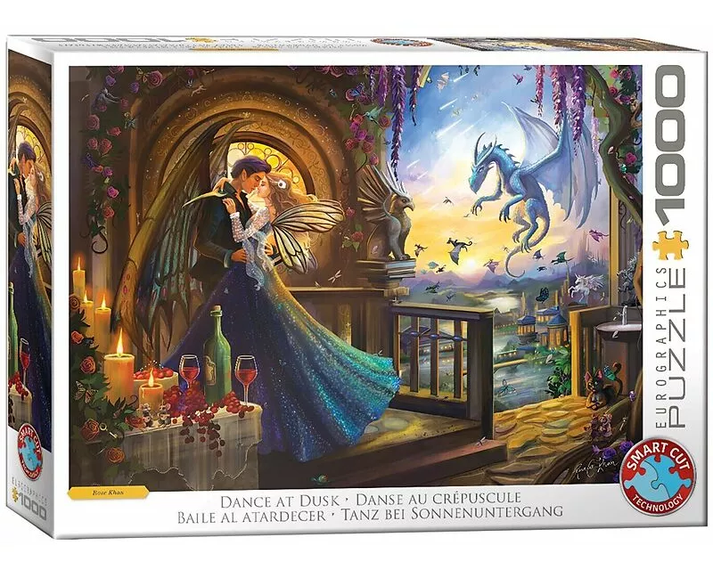 Puzzle 1000 Teile - Dance at Dusk by Rose Khan