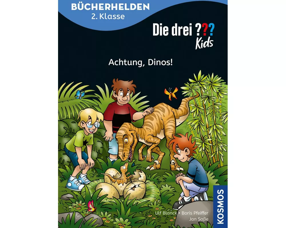 Die drei ??? Kids, Bücherhelden 2. Klasse, Achtung, Dinos!