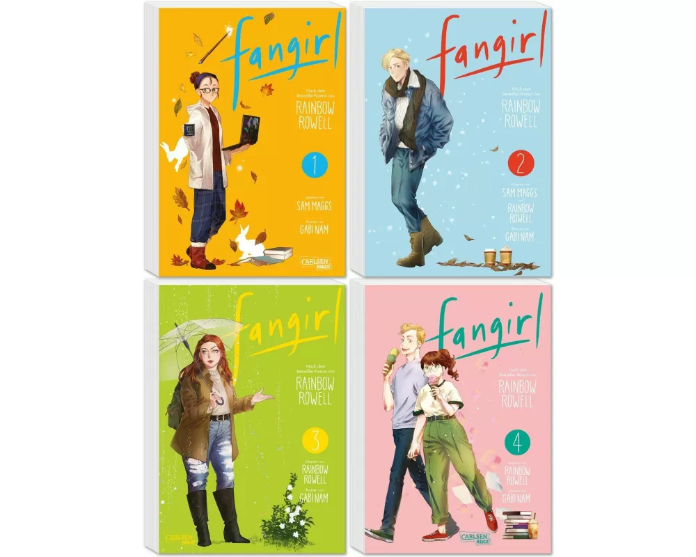 Fangirl Komplettpack 1–4