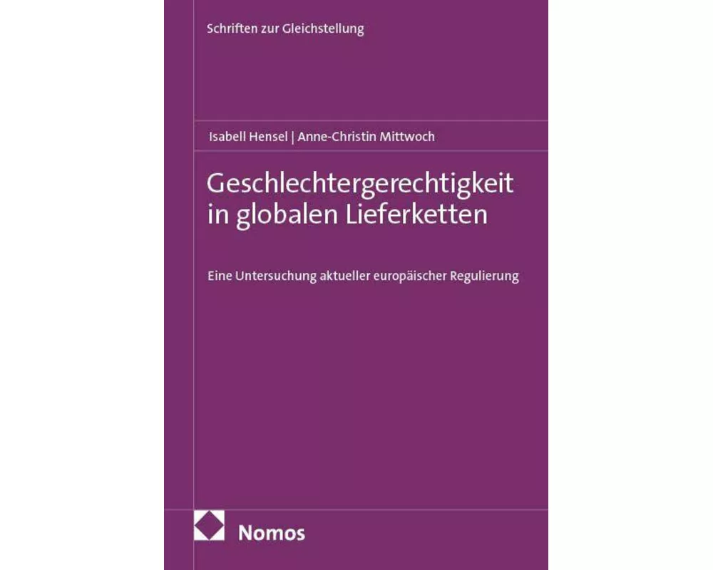 Geschlechtergerechtigkeit in globalen Lieferketten